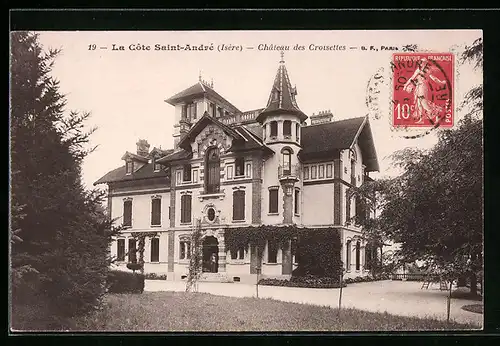 AK La Côte Saint-André, Château des Croisettes