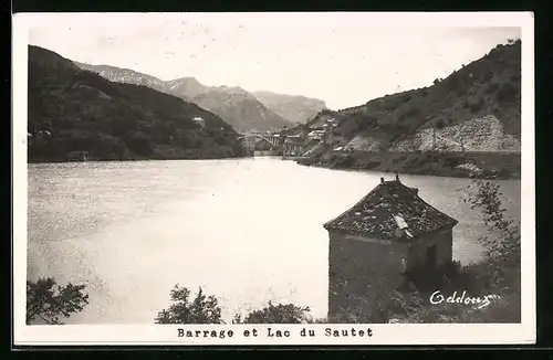 AK Sautet, Barrage et Lac