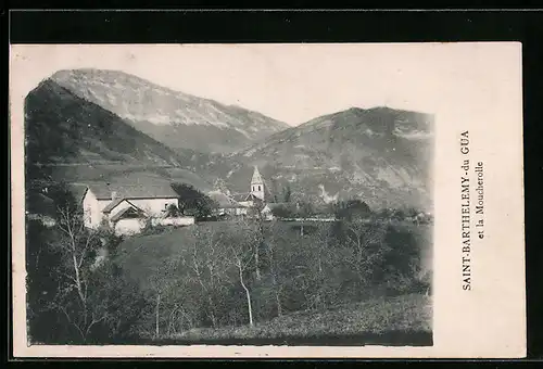 AK Saint-Barthelemy-du-Gua, Vue générale et la Moucherolle