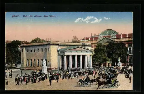 AK Berlin, die Neue Wache Unter den Linden