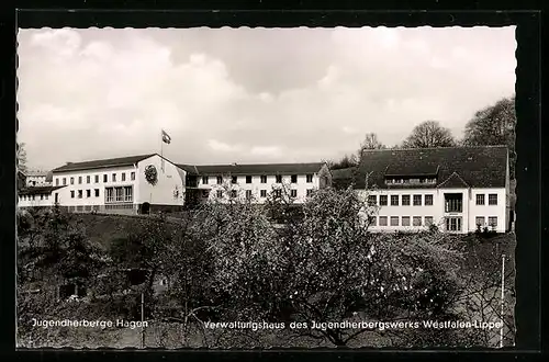 AK Hagen, Jugendherberge, Verwaltungshaus des Jugendherbergswerks Westfalen-Lippe, Eppenhauser Strasse 65 a