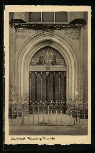 AK Wittenberg, Thesentür