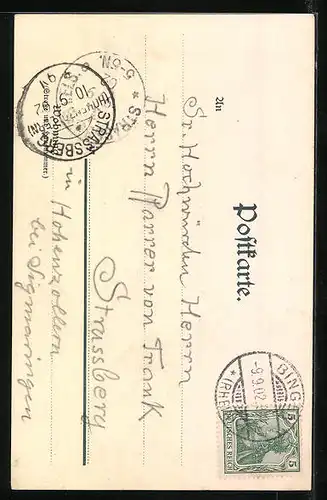 AK Bingen, St. Rochuskapelle, Rochusberg