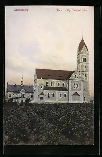 AK Münchberg, Kath. Heilig. Familienkirche