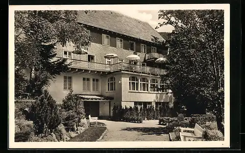 AK Alpirsbach /Schwarzw., Sanatorium Heilenberg mit Anlagen