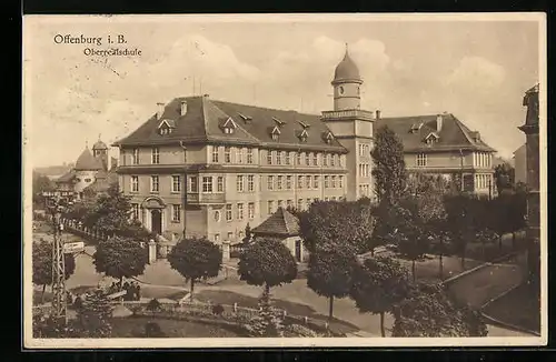 AK Offenburg i. B., Oberrealschule mit Anlagen