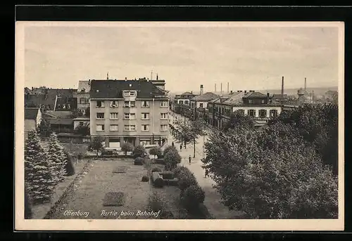 AK Offenburg, Partie beim Bahnhof