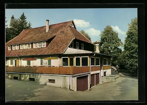 AK Loffenau /Schwarzwald, Gasthaus Teufelsmühle