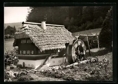 AK Marxzell, Waldhotel Bergschmiede, Bes. Hans Rauh