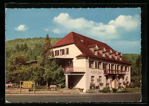 AK Marxzell /Schwarz., Gasthaus-Pension Marxzeller Mühle