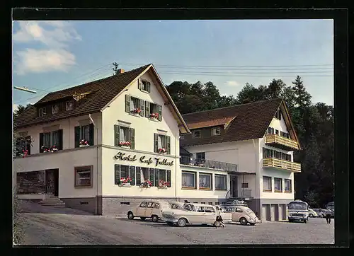 AK Sasbachwalden /bad. Schw., Hotel Cafe Fallert