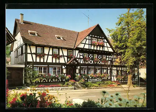 AK Sasbachwalden /bad. Schw., Gasthof-Pension Engel