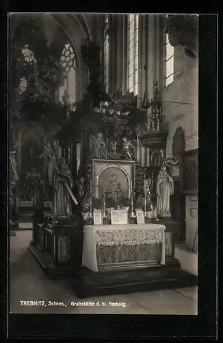 AK Trebnitz, Grabstätte d. hl. Hedwig
