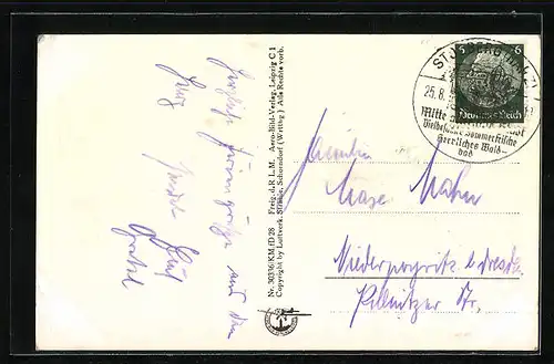 AK Stolberg /Harz, Gesamtansicht, Fliegeraufnahme