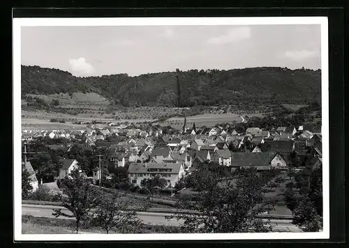 AK Bad Überkingen, Totalansicht der Ortschaft