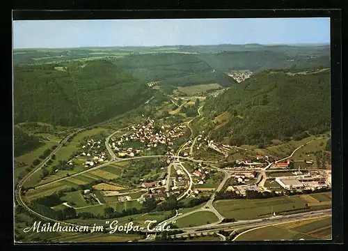 AK Mühlhausen /Täle, Totalansicht des Ortes