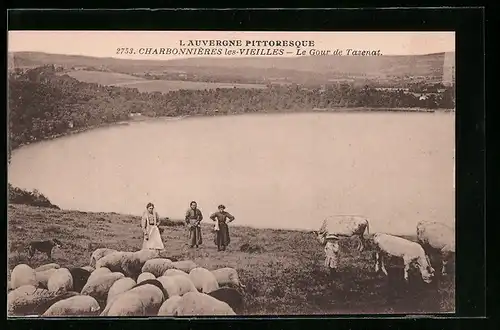 AK Charbonnieres les Vieilles, Le Gour de Tazenat