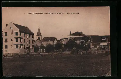 AK Saint-Georges-de-Mons, Vue côte Sud