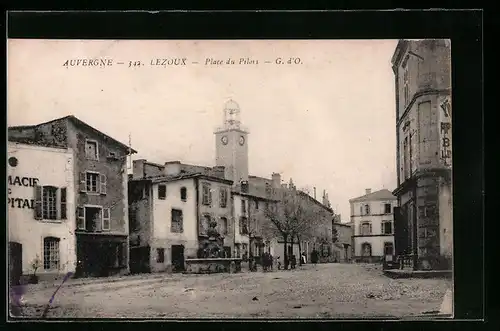 AK Lezoux, Place du Pilon