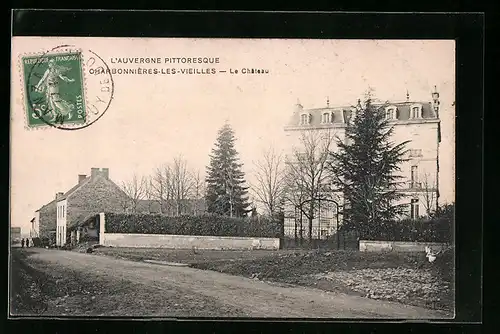 AK Charbonniere-les-Vieilles, Le Château