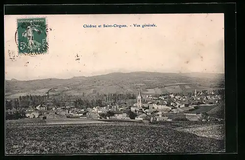 AK Chidrac et Saint-Cirgues, Vue generale