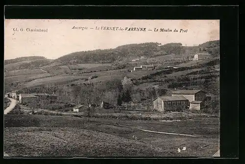 AK Le Vernet-la-Varenne, Le Moulin du Prat