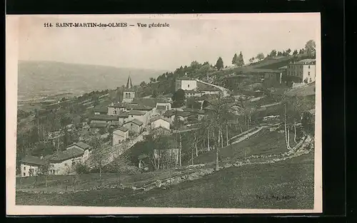 AK Saint-Martin-des-Olmes, Vue generale