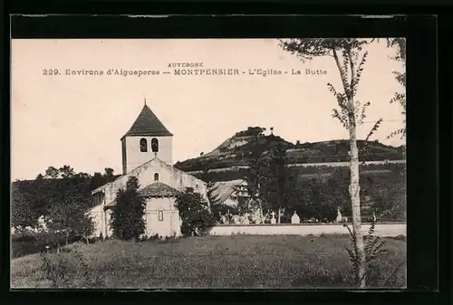 AK Montpensier, L'Eglise, La Butte