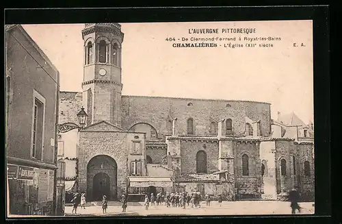 AK Chamalières, De Clermond-Ferrand a Royat-les-Bains, L'Eglise
