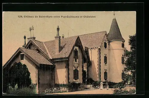 AK Puy-Guillaume, Chateau de Saint-Alyre entre Chateldon
