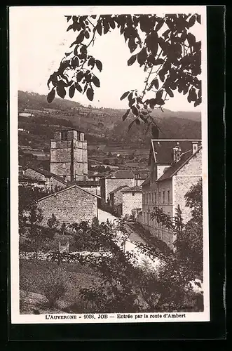 AK Ambert, Entree par la route d'Ambert