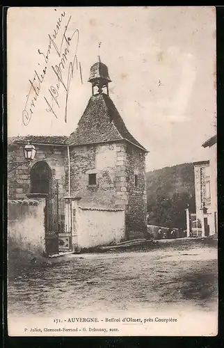 AK Olmet, Beffroi d'Olmet, pres Courpiere