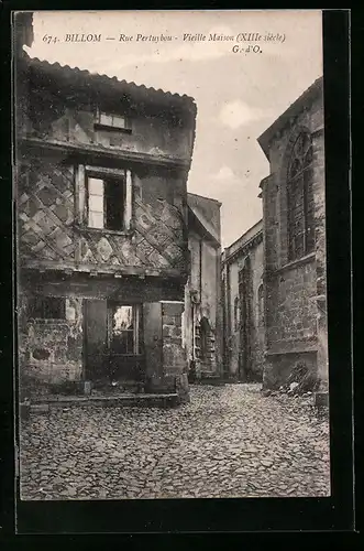 AK Billom, Rue Pertuybou, Vieille Maison