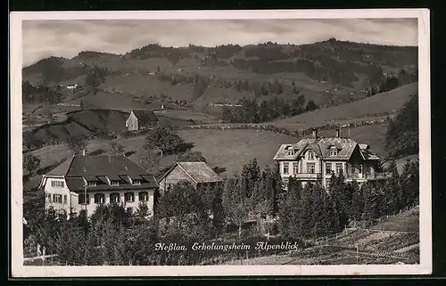 AK Nesslau, Erholungsheim Alpenblick