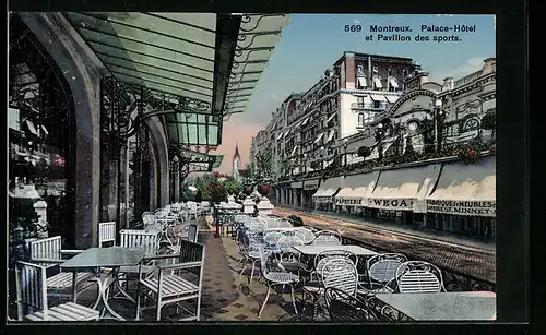 AK Montreux, Palace-Hotel et Pavillon des sports
