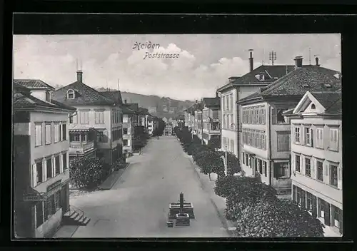 AK Heiden, Partie in der Poststrasse