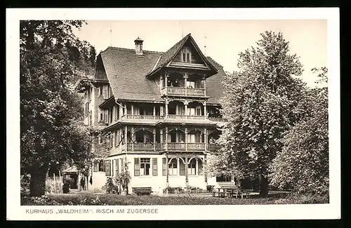 AK Risch am Zugersee, Kurhaus Waldheim