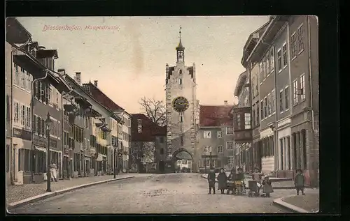 AK Diessenhofen, Partie in der Hauptstrasse