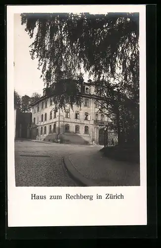 AK Zürich, Haus zum Rechberg