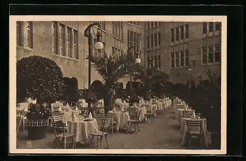 AK Berlin-Tiergarten, der Hofgarten am Potsdamer Platz