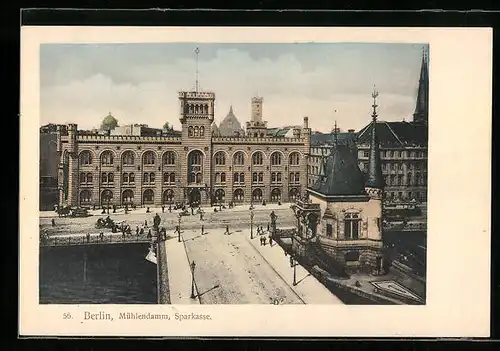 AK Berlin, Sparkasse am Mühlendamm