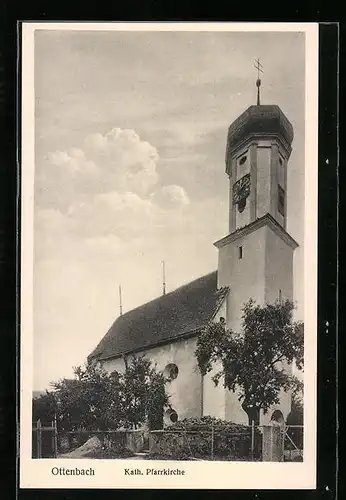 AK Ottenbach, Kath. Pfarrkirche