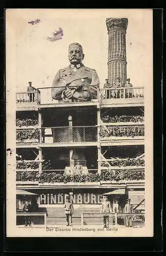 AK Berlin, Der Eiserne Hindenburg, Kriegshilfe