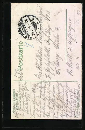 AK Generalfeldmarschall von Mackensen