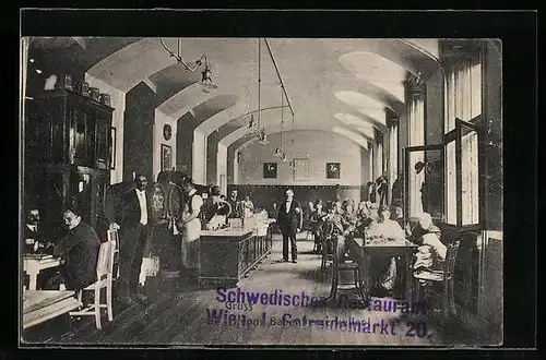AK Wien, Weinhalle Babenbergerkeller, Getreidemarkt 20