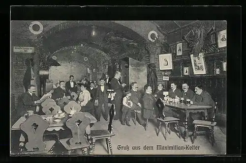 AK Wien, Michael König`s Maximilian-Keller, Maximilianstr. 2