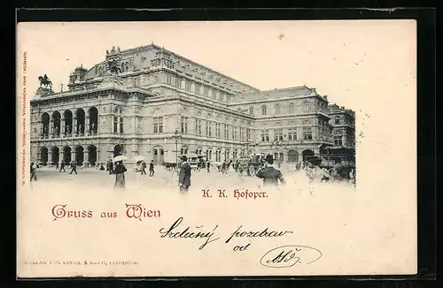 AK Wien, Oper, Gebäudeansicht