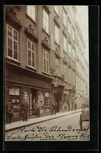 Foto-AK Wien, Antiquariat Kubasta & Voigt, Sonnenfelsgasse 15