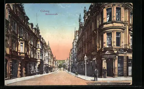 AK Coburg, Partie in der Mohrenstrasse