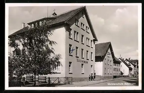 AK Betzingen, Strassenpartie mit Meisterschule